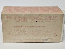 Vintage Q-Tips Family Chest Box Chesebrough-Ponds Pink Sliding Trays Prop picture