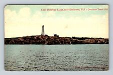 Shelburne-Nova Scotia, Cape Roseway Light, Antique Souvenir Vintage Postcard picture