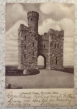 Early Postcard Worcester Massachusetts View Of Bancroft Tower c1906 picture