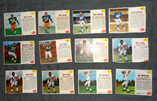 1962 POST CEREAL FOOTBALL CARDS, LOT OF 49, See Description For List of Numbers picture