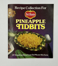 Del Monte Recipe Collection Pineapple Tidbits 1981 Booklet picture