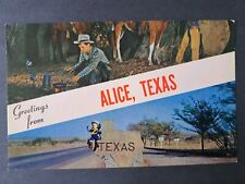 Postcard Greetings From Alice TX Texas picture