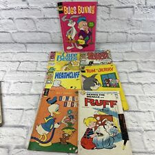 Vintage Gold Key Comics Lot Of 7. Care Bears, Hugs Bunch, HeathCliff, Disney picture