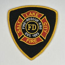 Salt Lake City Utah Fire Department Firefighter Paramedic Patch picture