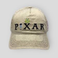 Disney Parks RARE PIXAR HAT 🔥 Monsters Inc Wall-E Up Embroidered Adjustable picture