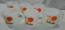 Lot of 6 Vintage McDonald's Fire-King Good Morning Coffee Mugs picture