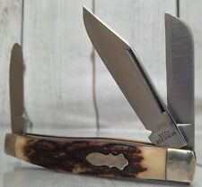 Uncle Henry S.C.C.+ 886 UH Vintage 3 Blade Knife  picture