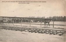 Postcard Chillicothe, Ohio: Camp Sherman, Sheds & Feeding Racks For 12000 Horses picture