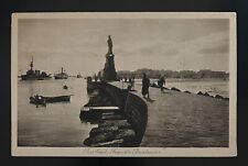 EGYPT-PORT SAID-FROM THE BREAKWATER-POST CARD-UNUSED-J799 picture