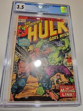 Incredible Hulk #179 1974 CGC 3.5 BRONZE age New Frame FLASH SALE picture