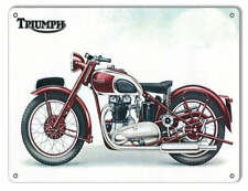 Triumph Classic British Motorcycle Reproduction Metal Sign 9