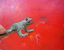 BRONZE VINTAGE BULL FROG picture
