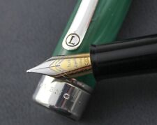 Levenger (Stipula Club) Green Argento Prototype Fountain Pen  picture