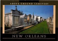 Above the Ground Cemetery New Orleans, Louisiana Postcard Unposted picture
