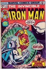 Iron Man #75 (1975) Gil Kane Cover Very Good/Fine picture