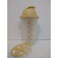 Tupperware 844-26 Quick Shake Blender Mixer with Flip Top and Insert Cream Color picture