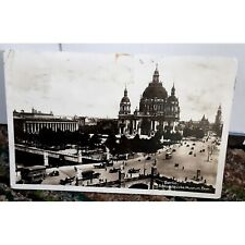 Vintage 1935 Berlin Cathedral Museum Germany Berlin W Cancel Post Card picture