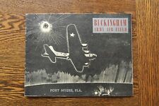BUCKINGHAM AIR FIELD FORT MYERS FL WW 2 PUBLICATION VINTAGE NICE picture