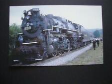 Railfans2 *783) Std Size Postcard, Nickel Plate Berkshire 2-8-4 Steam Locomotive picture