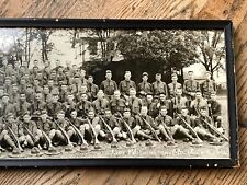 VERY RARE CMTC 1931 PANORAMIC Photo US ARMY WW1 Fort Washington Md WW2 WWII  picture