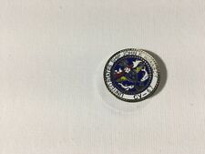 US NAVY USS JOHN F KENNEDY HAT/ LAPEL PIN MEASURES 1 INCHES DIAMETER picture