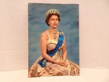 Vintage Postcard Her Majesty Queen Elizabeth II Posted 1977 Portrait picture