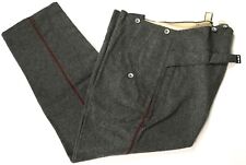 WWI GERMAN M1915 INFANTRY STONE GREY WOOL TROUSERS-MEDIUM 34 WAIST picture