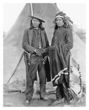 CHIEF RED CLOUD AND AMERICAN HORSE NATIVE AMERICAN LEADERS 8X10 PHOTO picture