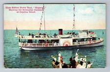 Avalon CA-California, Bottom Power Boat, Catalina Island Vintage Postcard picture