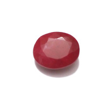 Unique Fantastic Red Ruby Faceted Oval Shape 11.85 Crt Red Ruby Loose Gemstone picture