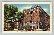 Evanston IL-Illinois, Evanshire Hotel Antique c1952 Vintage Souvenir Postcard picture
