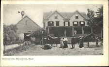Middleton Massachusetts MA Maplehurst Farm Horses c1910 Vintage Postcard picture