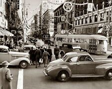 1940 Grand Ave LOS ANGELES Street Scene Photo (200-v) picture