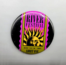 1991 Wichita River Festival Button picture
