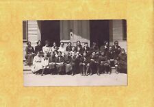 VT Cavendish 1908-29 RPPC real photo postcard Class Photo Vermont Teenagers picture