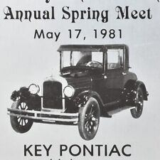 1981 Key Pontiac Oakland Club POCI Antique Car Show Meet Bethlehem Pennsylvania picture
