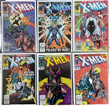 Uncanny X-Men Comic Lot #249 250 253 255 257 258 (1989-) | Marvel Comics picture