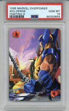 1995 MARVEL OVERPOWER WOLVERINE FIGHTING 6 PSA 10 LOW POP GEM MINT RARE picture