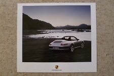 2007 Porsche 911 997 Cabriolet Showroom Advertising Sales Poster - RARE Awesome picture