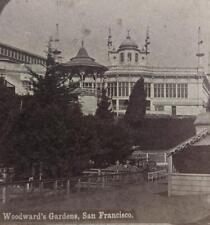 ANTIQUE ca. 1880 s WOODWARD s GARDENS San Francisco, CALIFORNIA AMUSEMENT PARK picture