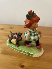 Vintage  Goebel - BYI Red Head Girl with 2 Dachshunds #25. TMK-4 picture