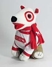 Target Plush Dog Bullseye 2011 Scarf & Backpack 7