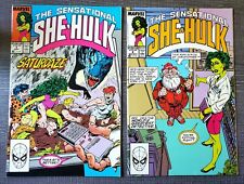 SENSATIONAL SHE-HULK #5 & #8 - MARVEL COMICS 1989 picture