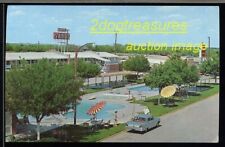 LAREDO TX SANDS MOTOR HOTEL POOL VU OLD CAR PLAYGROUND Texas Beauty picture