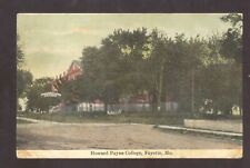 FAYETTE MISSOURI HOWARD PAYNE COLLEGE 1909 MO. VINTAGE POSTCARD picture