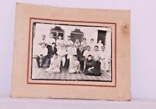 Vintage B/w Photo Picture: School Teacher's Staff in Jodhpur, India Collectible picture
