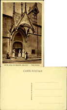 Hotel Dieu de Beaune Cote d'Or France Porte d'entree ~ vintage postcard picture