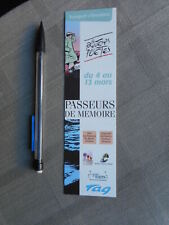 Guy Billout Bookmark For The Printemps Of Poets 2005 Mint picture