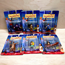 Lot of 6 Disney Pocahontas Collectible Figures 1995 All New in DAMAGED Packages picture