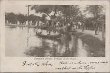 Postcard Farmer's Picnic Verona Lake Park NJ 1907 picture